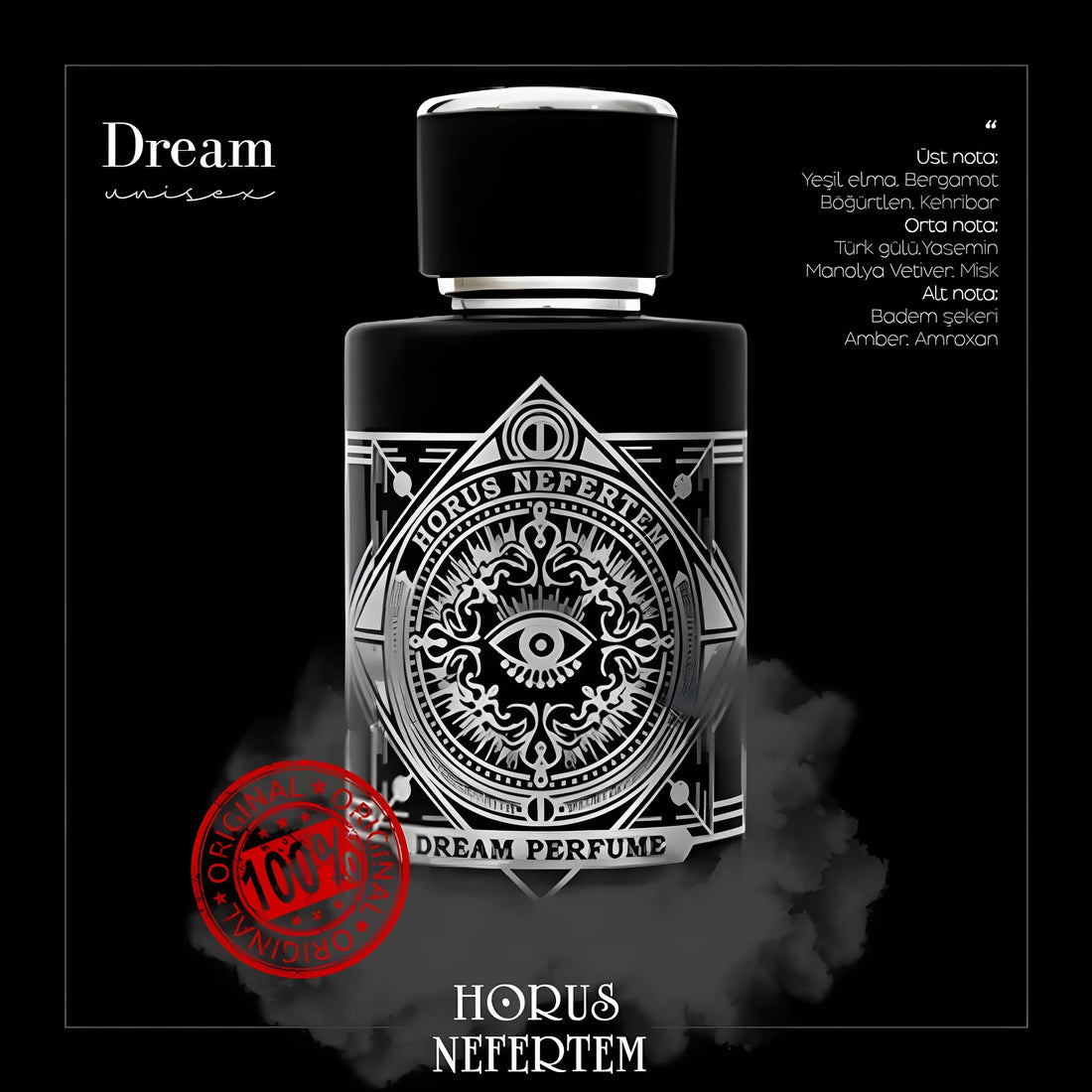 Horus Nefertem Unisex Parfüm Koleksiyonu – Güç ve Zarafetin Uyumu